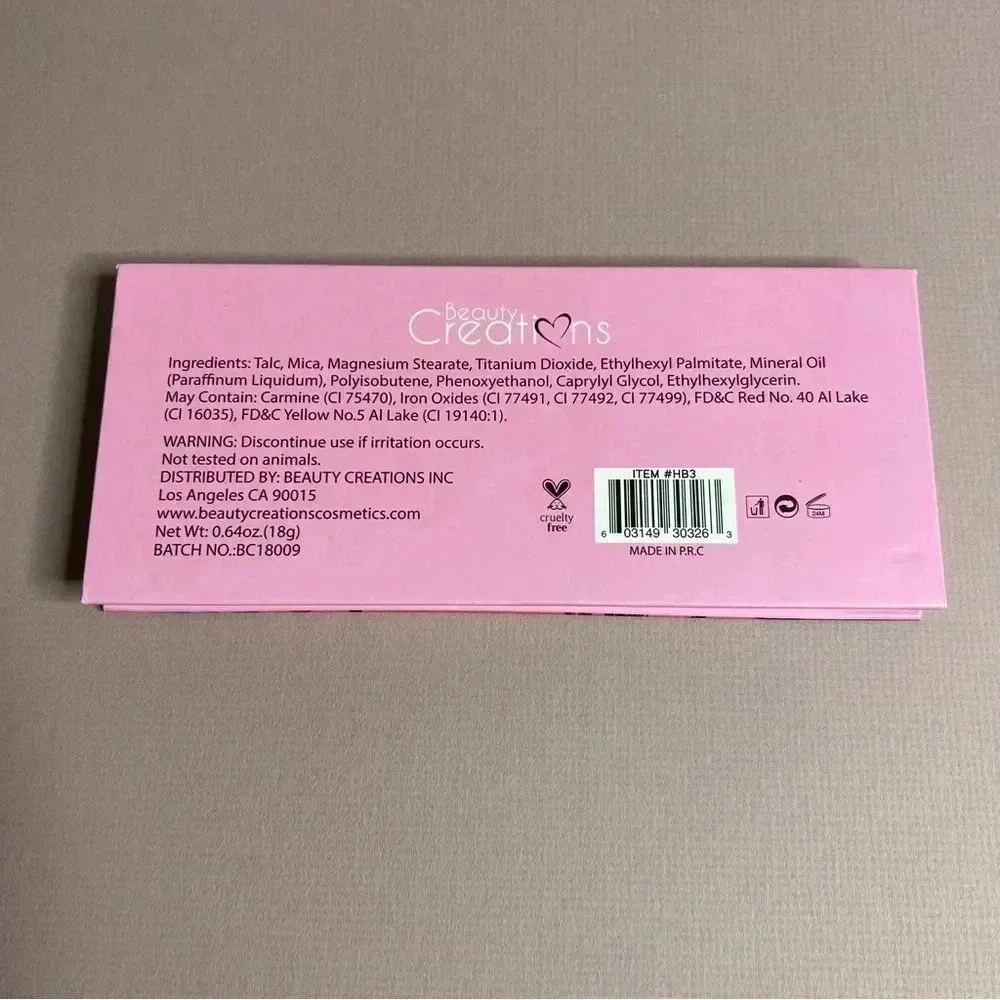 Beauty Creations Cali Glow Highlighter Palette